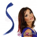 Extensão Single Clip Savana - Estilo Zebra - Cores Fantasia - 40 cm x 3,5 cm
