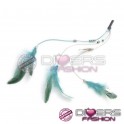 Extensão Pena Feather - Penas Naturais - Tendência Hollywood - 40 cm