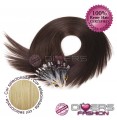 Extensões anilhas LOOP cabelo liso cor Nº24