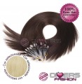 Extensões anilhas LOOP cabelo liso cor Nº613