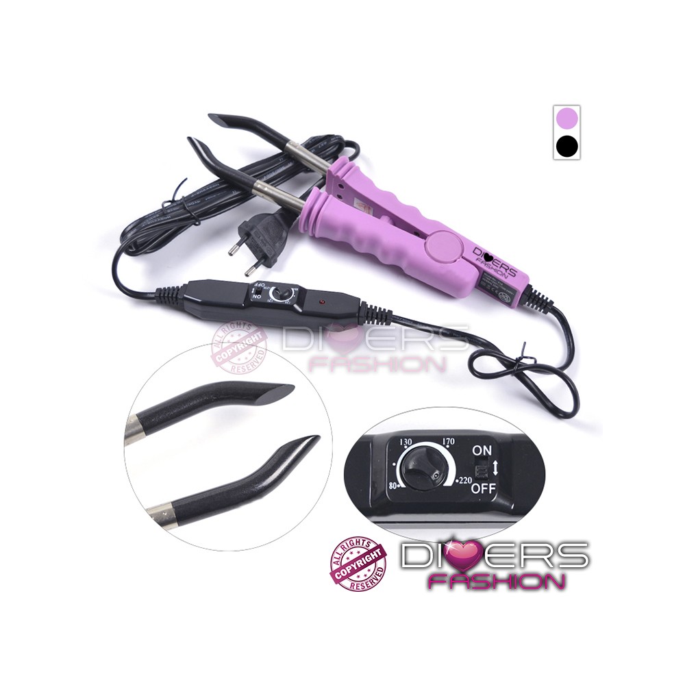 Máquina Profissional para Aplicação Extensões de Queratina com Ponta Lisa – Precisão e Ergonomia para Queratina Plana