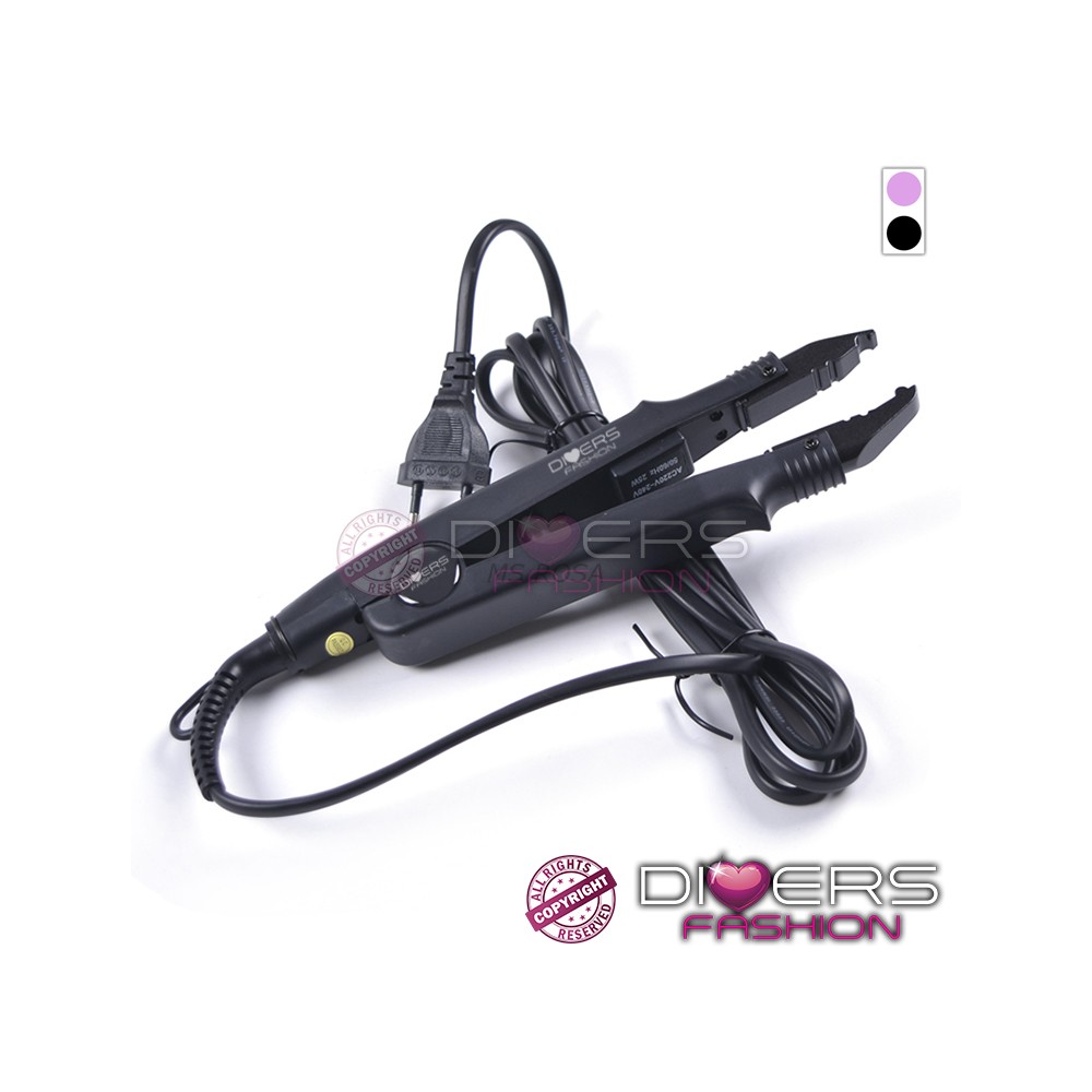 Máquina profissional para a colocação de extensões de cabelo com a ponta preparada do tipo U-Nails