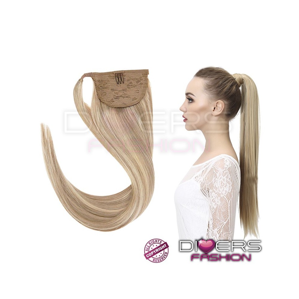 Extensões Rabo de cavalo PONYTAIL - Cabelo liso 100% natural / humano