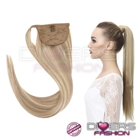Extensões Rabo de cavalo PONYTAIL - Cabelo liso 100% natural / humano