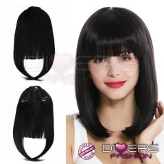 Chegaram as novas franjas com clips de cabelo 100% natural / humano