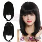 Franja de cabelo com clips Cabelo 100% Humano Indiano