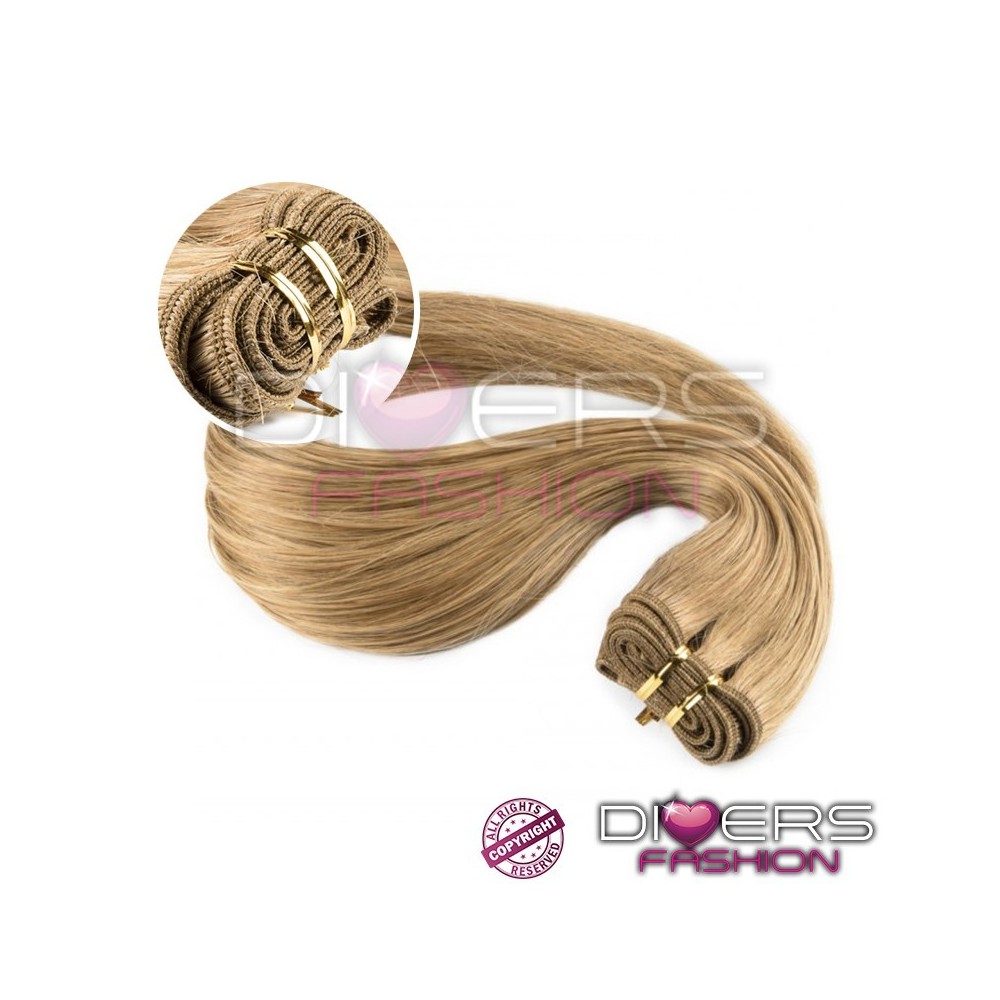 Extensões Banda / Tissagem Cabelo indiano 100% humano liso
