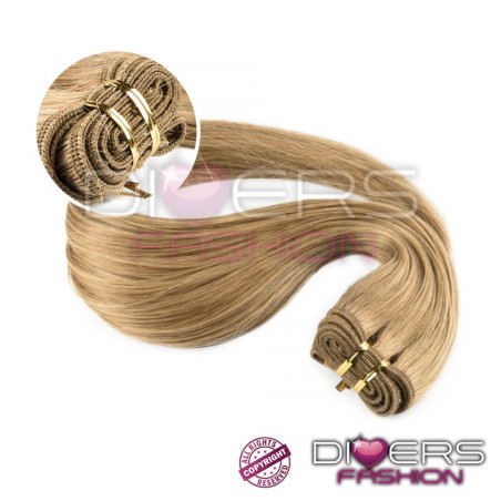 Extensões Banda / Tissagem Cabelo indiano 100% humano liso