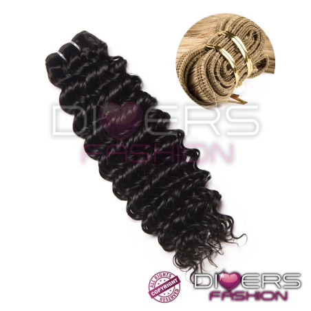 Extensões Banda / Tissagem Cabelo 100% humano indiano