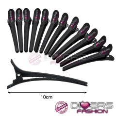 Pinças Separadoras de cabelo para Extensões 12cm