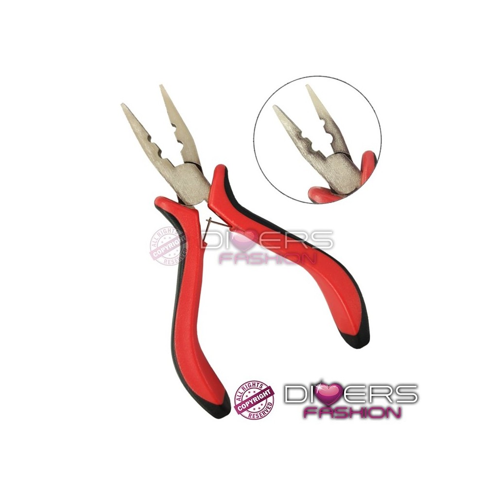 Alicate 3 em 1 colocação e remoção extensões de cabelo