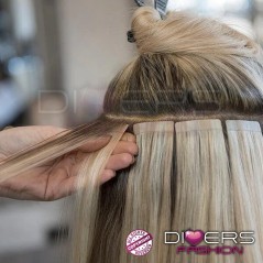 Extensões Adesivas TAPE 20 bandas 100% cabelo humano indiano
