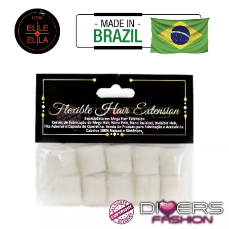 Fita Nanopele Extension Invisível Confeção Mega Hair Ele e Ela