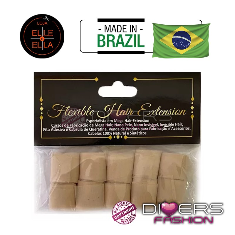 Fita Nanopele Extension Invisível Confeção Mega Hair Ele e Ela