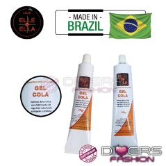Gel cola para fabricação Mega Hair / Próteses capilares - Ele e Ela