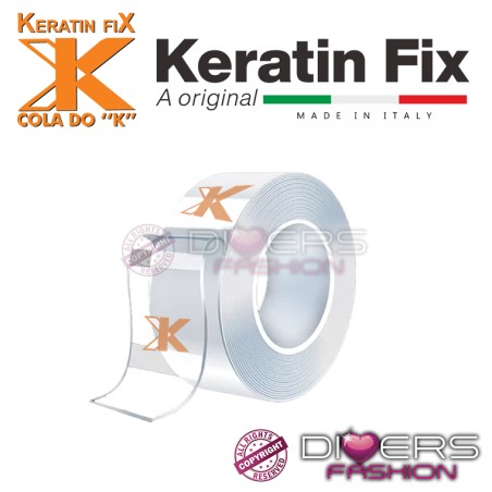 Fita de silicone para Costurar Mega Hair - Cola do K Keratin Fix