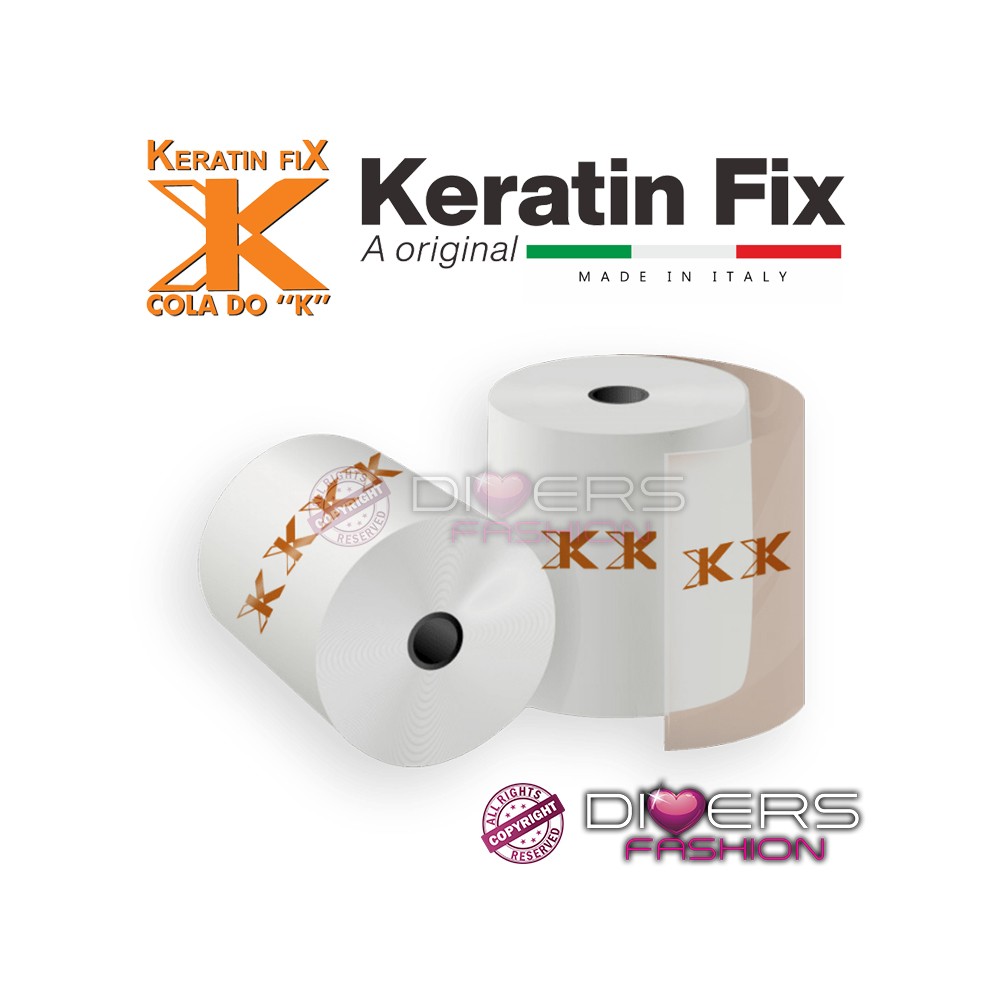 Papel Adesivo Antiaderente Confecção Mega Hair - Cola do K Keratin Fix