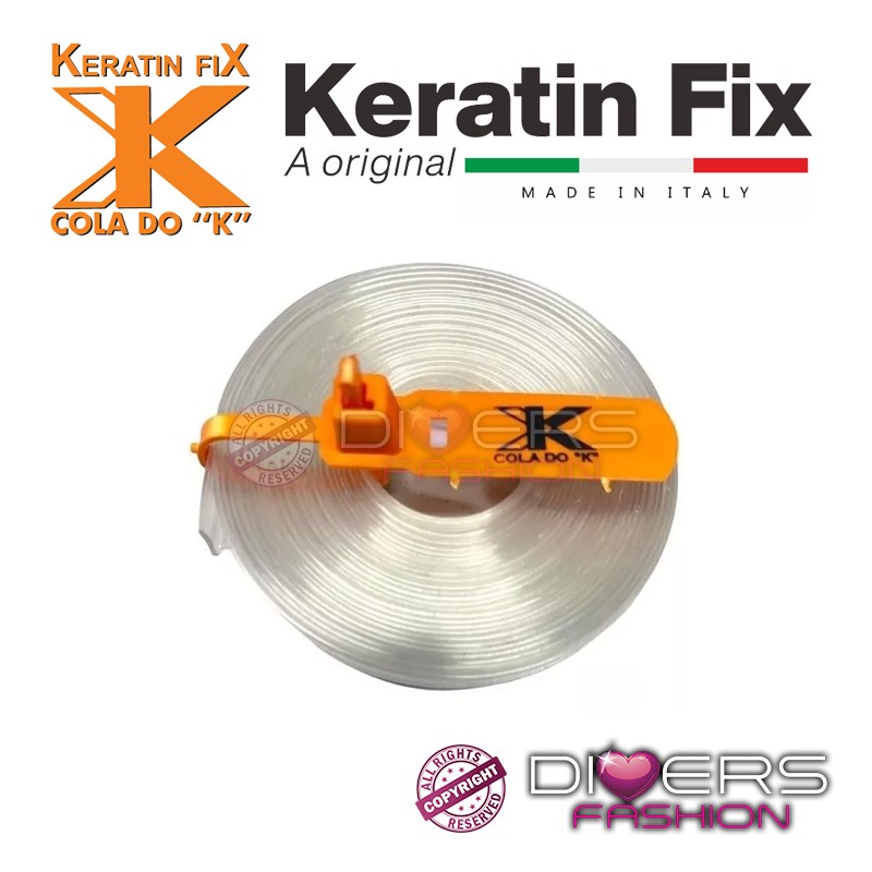 Queratina Ao Metro em Rolo 20g - Cola do K Keratin Fix