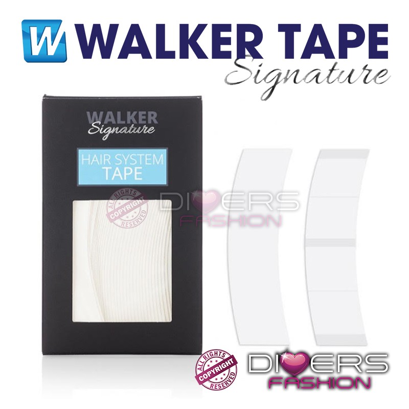 72 Mini's Fita Adesiva Signature para Próteses Capilares: Fina e Poderosa 6,5mm de espessura | Walker Tape