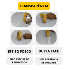 Fita Adesiva GOLD Original D.F.H.S: Fixação forte e Remoção Sem Removedor Próteses Capilares