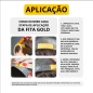 Fita Adesiva GOLD Original D.F.H.S: Fixação forte e Remoção Sem Removedor Próteses Capilares Fita Adesiva GOLD Original D.F.H.S: Fixação forte e Remoção Sem Removedor Próteses Capilares