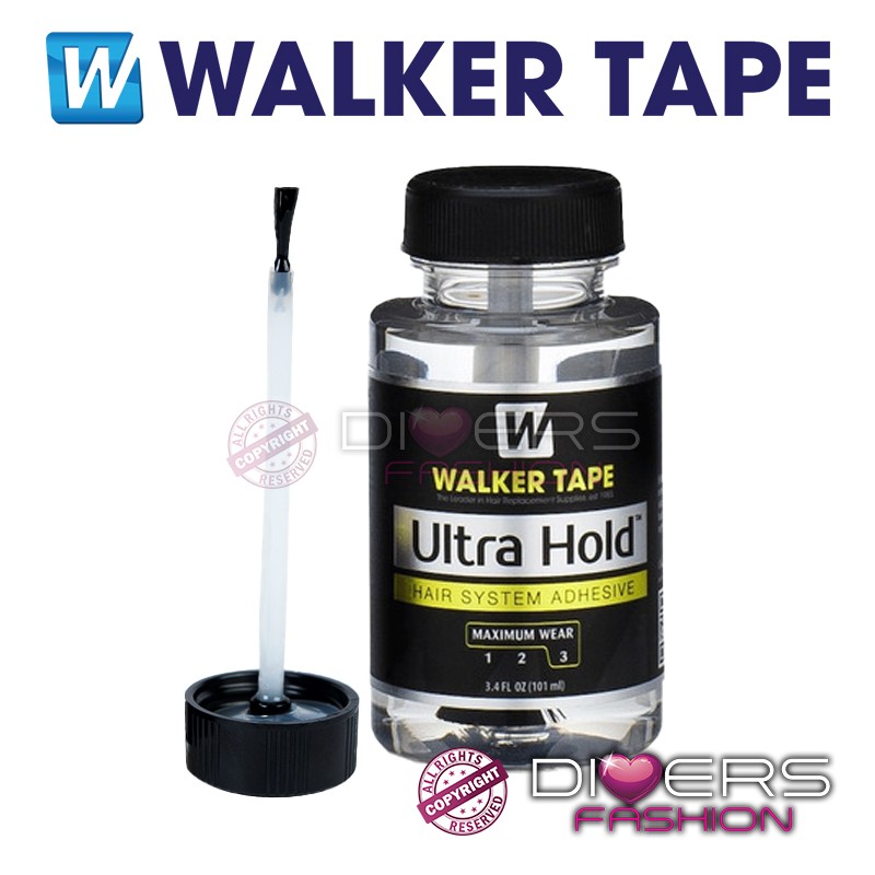 Cola Capilar Ultra Hold: Base Acrílica Fixação Duradoura Próteses| Walker Tape