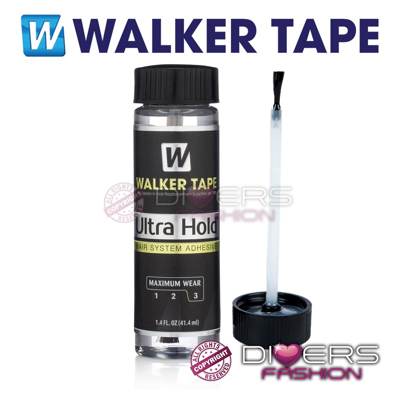 Cola Capilar Ultra Hold: Base Acrílica Fixação Duradoura Próteses| Walker Tape