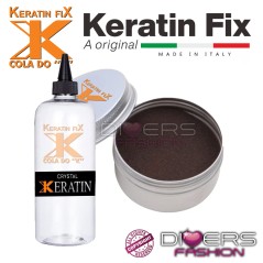 Queratina em Pó Crystal Keratin Italiana - Cola do K Keratin Fix 60g