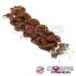 Extensões anilhas Loop 25 unidades 100% cabelo humano indiano Extensões anilhas Loop 25 unidades 100% cabelo humano indiano