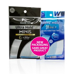 Mini's & Contornos Ultra Hold Fita Adesiva para Sistemas Capilares: Fixação Extra Forte e Duradoura | Walker Tape