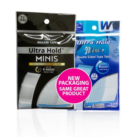 Mini's & Contornos Ultra Hold Fita Adesiva para Sistemas Capilares: Fixação Extra Forte e Duradoura | Walker Tape