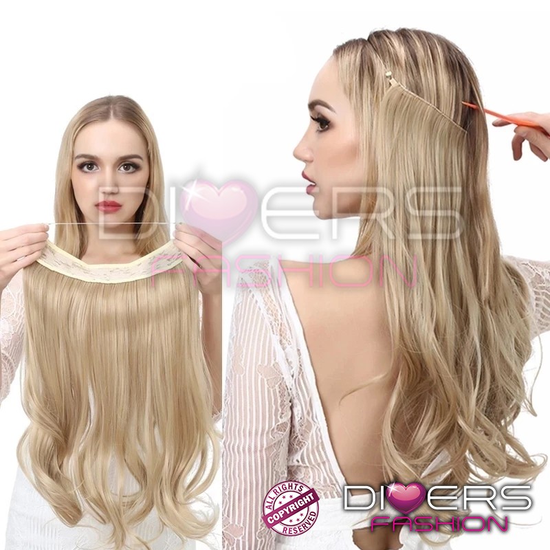 Extensões Fio Invisível - Cabelo 100% humano indiano