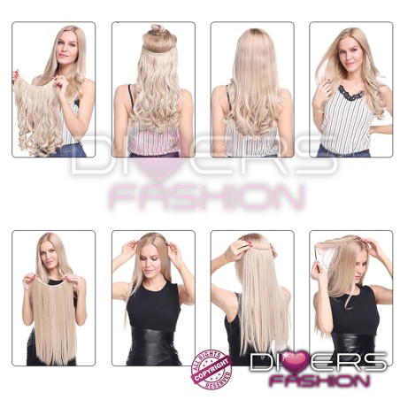 Extensões Fio Invisível - Cabelo 100% humano indiano