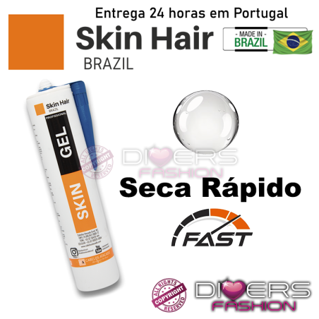 NEW! Gel cola Skin Hair para fabricação Mega Hair / Próteses capilares - Skin Hair Brazil