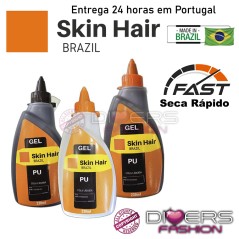 Cola Líquida Gel PU Skin Hair para fabricação Mega Hair / Próteses capilares - Skin Hair Brazil