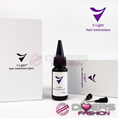 V-Light Glue: Cola Resina para Extensões de Cabelo com Fixação Superior