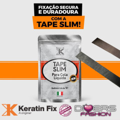 NanoPele TapeSlim - Para Uso Com Cola Líquida - Cola do K Keratin Fix
