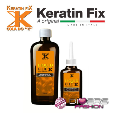 Cola Líquida 250ml - Para Uso Com TapeSlim - Cola do K Keratin Fix