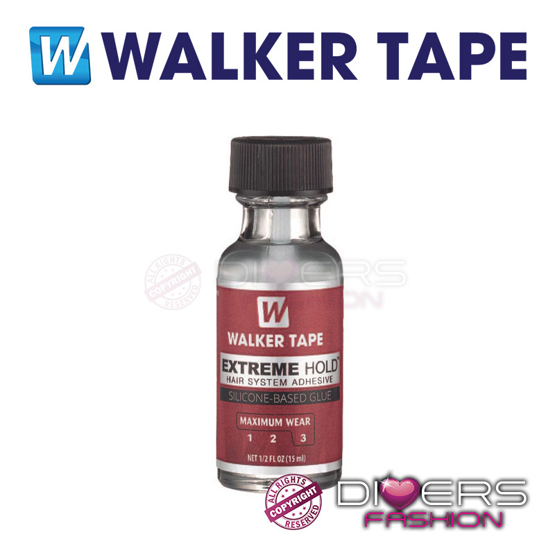 Cola Capilar Extreme Hold: Base de Silicone Fixação Extrema Próteses| Walker Tape
