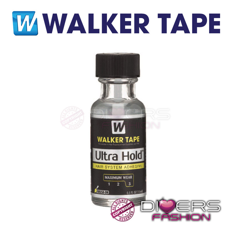 Cola Capilar Ultra Hold: Base Acrílica Fixação Duradoura Próteses| Walker Tape