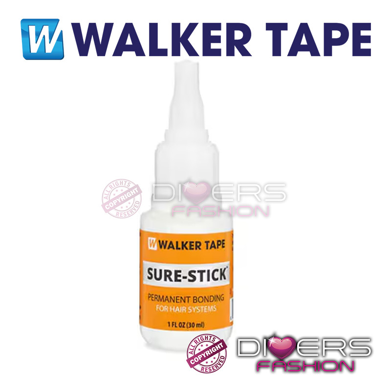 Walker Tape Sure-Stick 30ml - Hard Bond para Fixação de Próteses Capilares