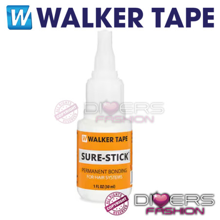 Walker Tape Sure-Stick 30ml - Hard Bond para Fixação de Próteses Capilares