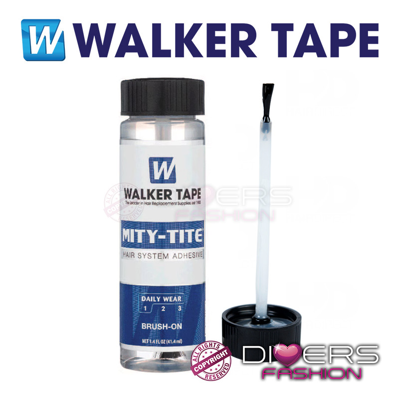 Cola Capilar Mity-Tite: Base Acrílica Fixação Diária, Retoques Rápidos | Walker Tape Cola Capilar Mity-Tite: Base Acrílica Fixação Diária, Retoques Rápidos | Walker Tape