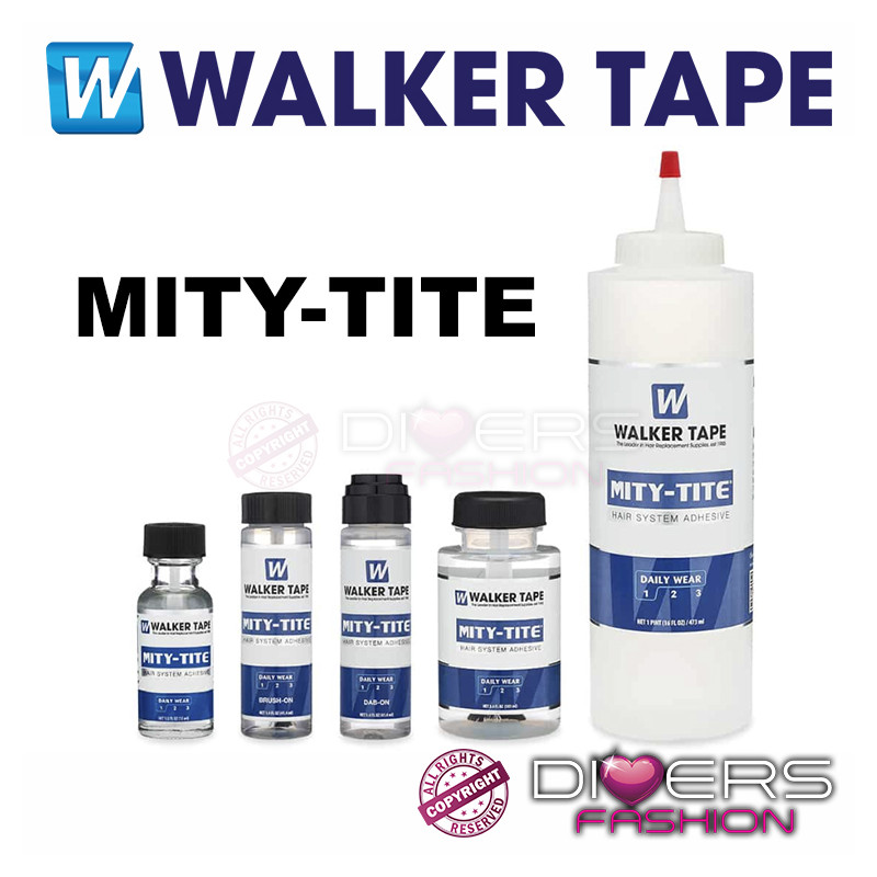 Cola Capilar Mity-Tite: Base Acrílica Fixação Diária, Retoques Rápidos | Walker Tape Cola Capilar Mity-Tite: Base Acrílica Fixação Diária, Retoques Rápidos | Walker Tape