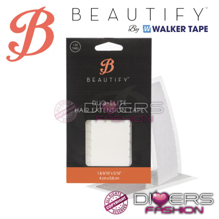 Duo-Elite Fita Adesiva Para Extensões Cabelo Walker Beautify - Fixação Forte e Duradoura
