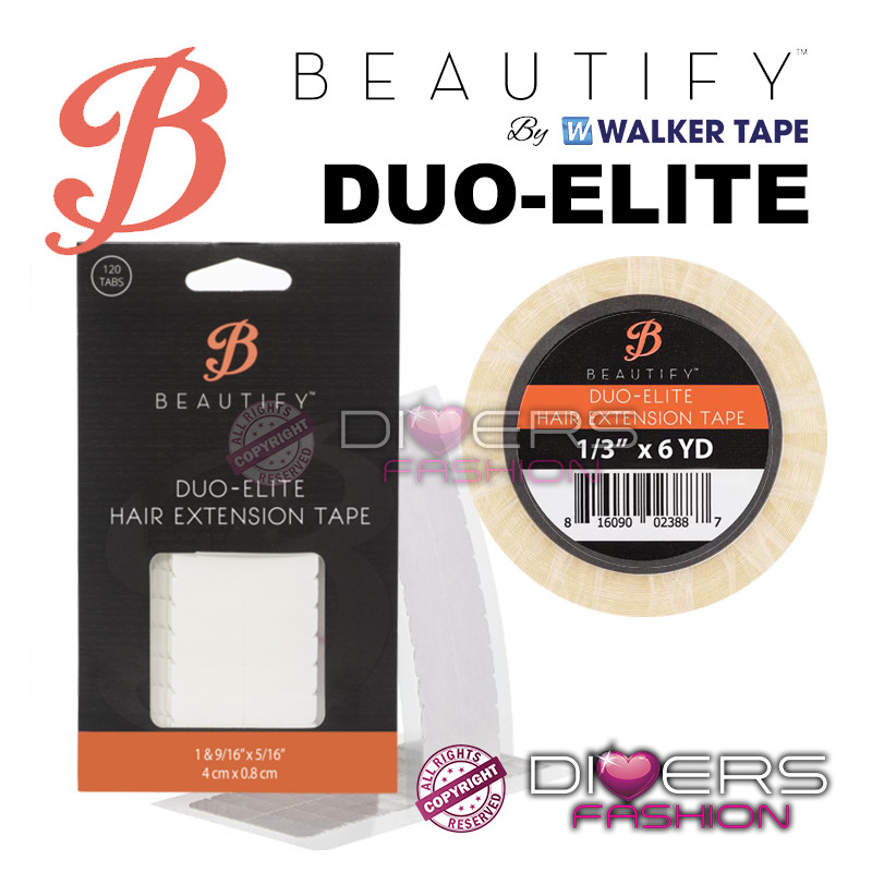 Duo-Elite Fita Adesiva Para Extensões Cabelo Walker Beautify - Fixação Forte e Duradoura Duo-Elite Fita Adesiva Para Extensões Cabelo Walker Beautify - Fixação Forte e Duradoura