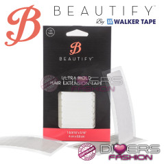 Ultra Hold Fita Adesiva Para Extensões Cabelo Walker Beautify - Máxima Fixação e Conforto