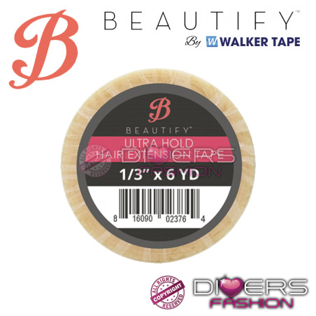 Ultra Hold Fita Adesiva Para Extensões Cabelo Walker Beautify - Máxima Fixação e Conforto