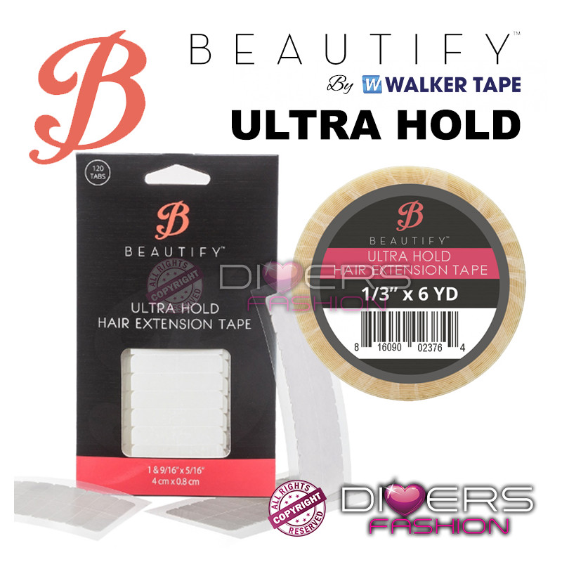 Ultra Hold Fita Adesiva Para Extensões Cabelo Walker Beautify - Máxima Fixação e Conforto Ultra Hold Fita Adesiva Para Extensões Cabelo Walker Beautify - Máxima Fixação e Conforto