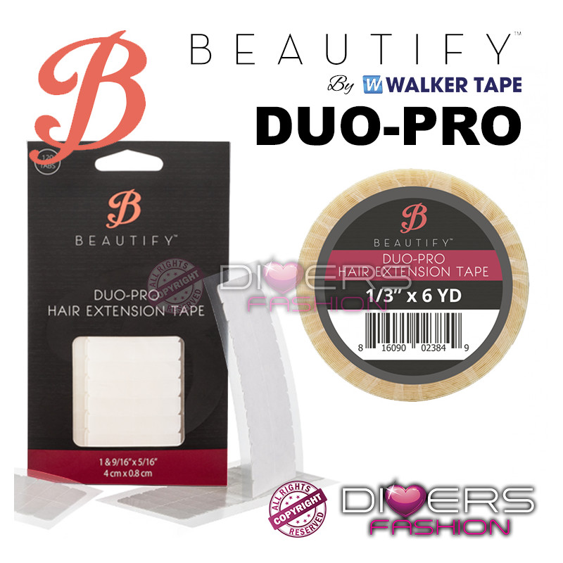 Duo-Pro Fita Adesiva Para Extensões Cabelo Walker Beautify - Inovação e Aderência